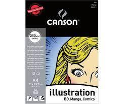 Blok za crtanje Illustration A4 250 g, 1
