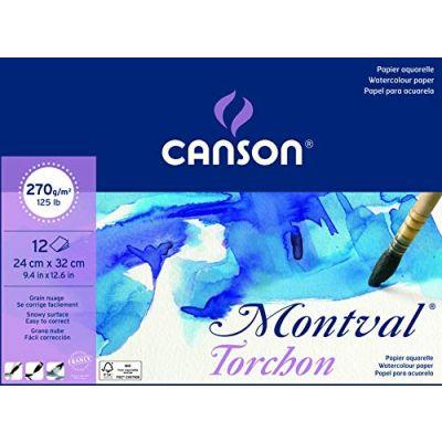 Blok akvarel Montval 24x32cm 270 g, 12 l