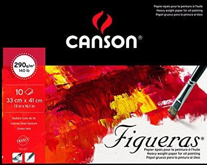 Blok Canson Figueras 33x41 cm 290 g, 10