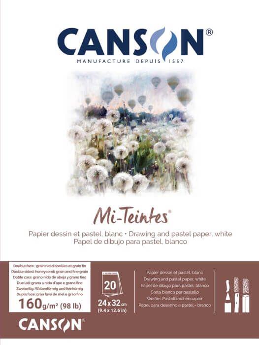 Blok za crtanje Canson Mi-Teintes 24x32