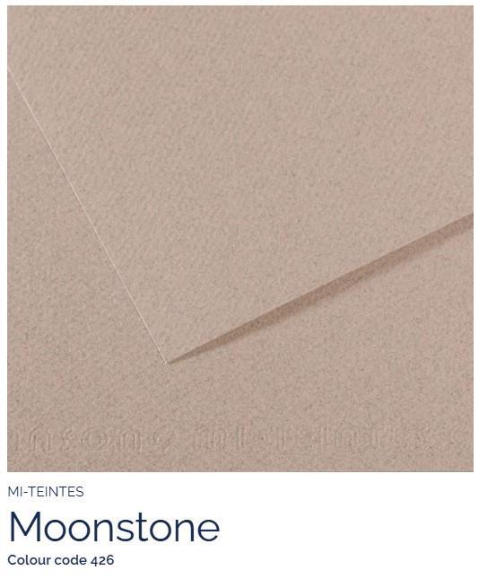 Papir Canson Mi-Teintes 50x65 cm 160g/m; 426 Moonstone