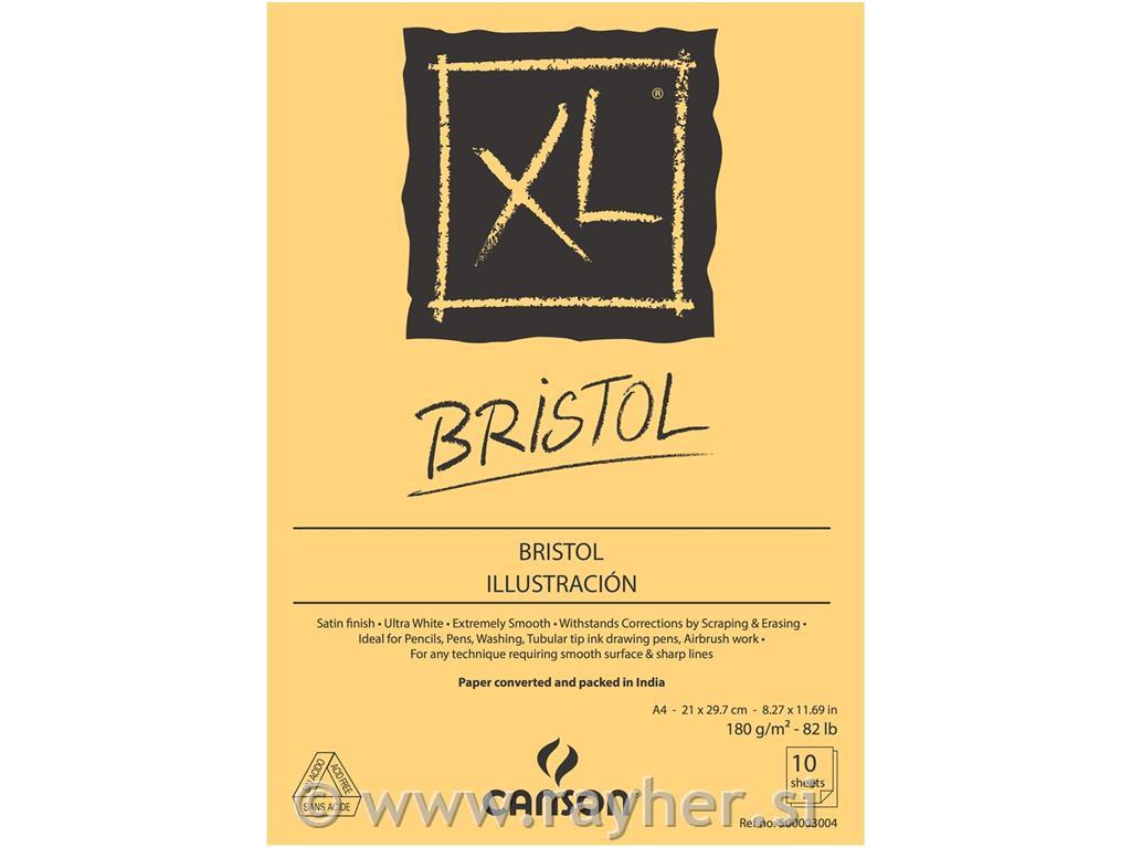 Blok za crtanje spirala XL Bristol A4 18