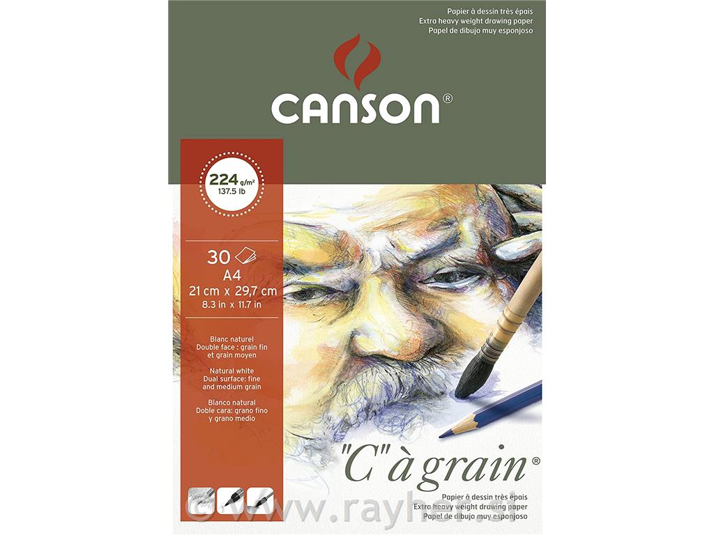 Blok za crtanje "C" á Grain A4 224 g, 30