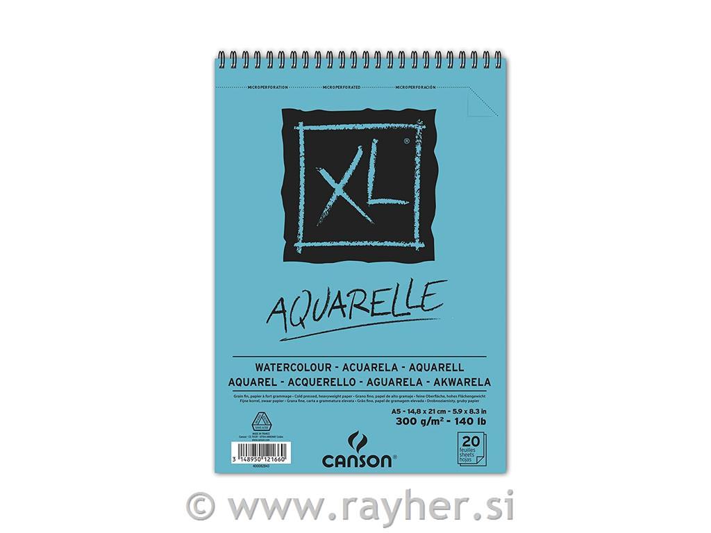 Blok za crtanje spirala XL Watercolour A