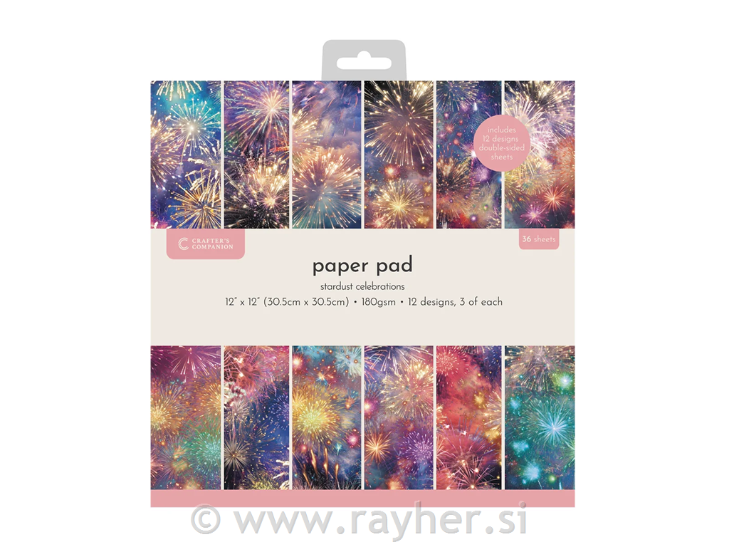 Set papira 30x30cm, Stardust