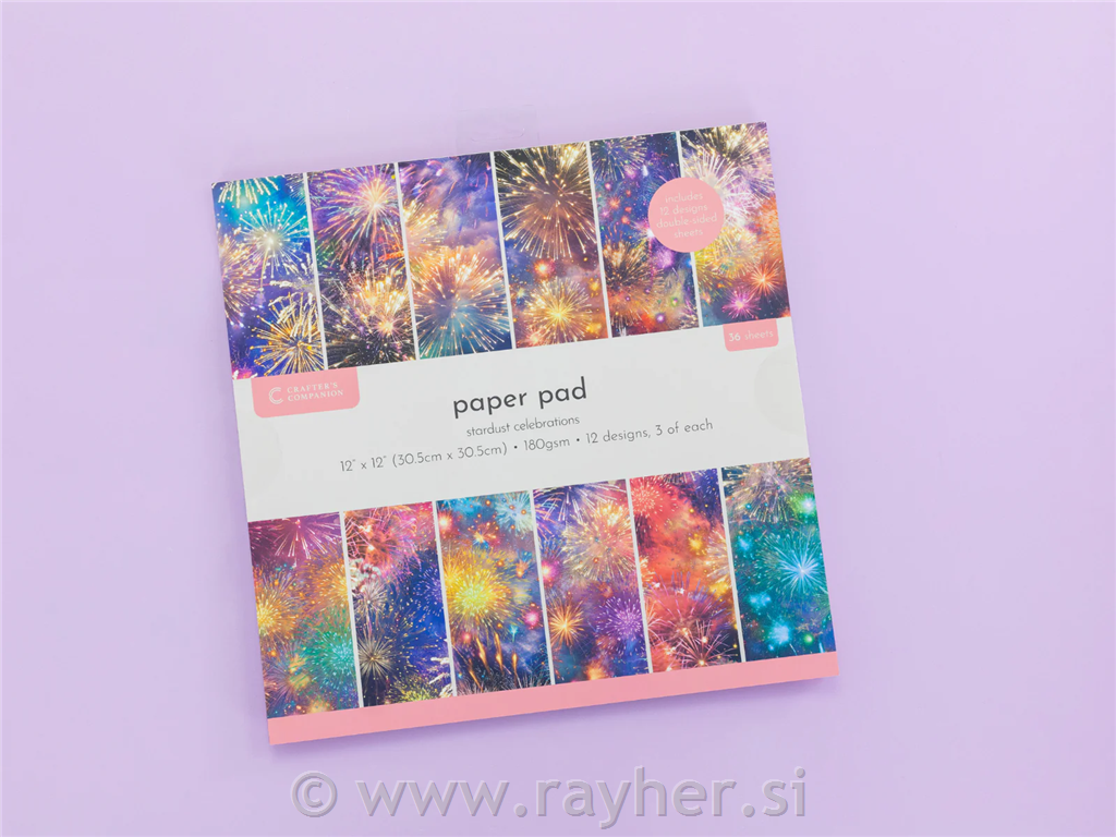 Set papira 30x30cm, Stardust