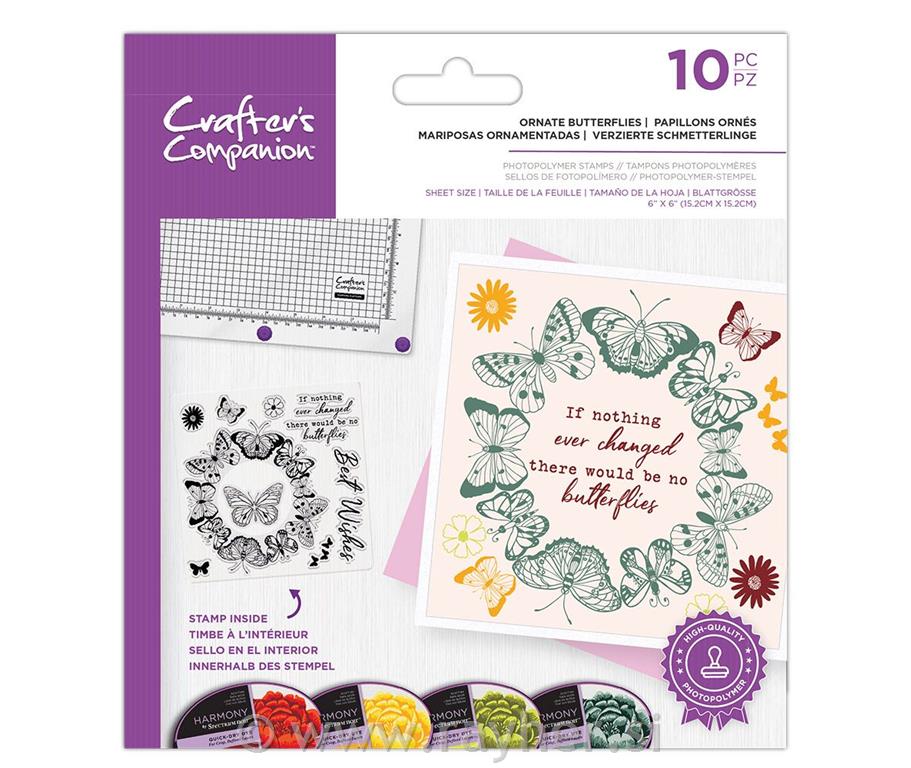 Pečat - Ornate Butterflies, set 10