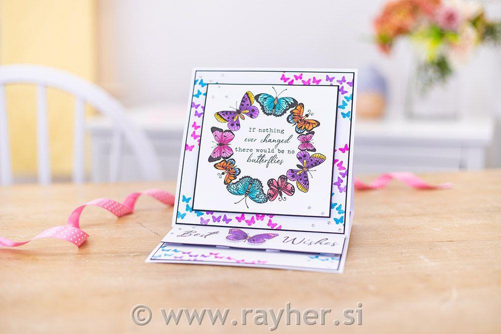Pečat - Ornate Butterflies, set 10