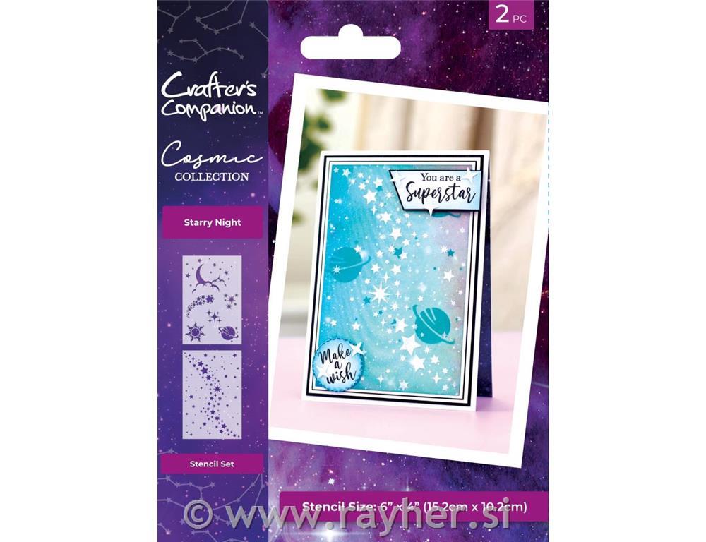 Šablone Starry Night, set 2
