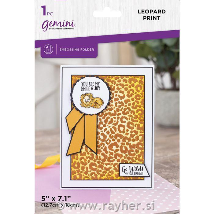 Gemini 3D Embossing Folder & Stencil
