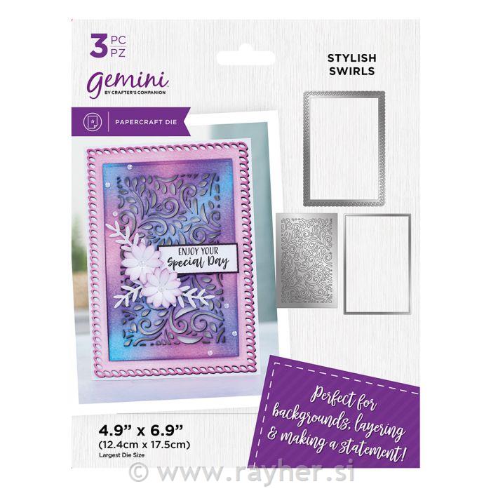 Rezači Gemini Stylish Swirls