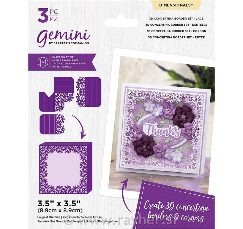 Rezač Gemini 3D Lace
