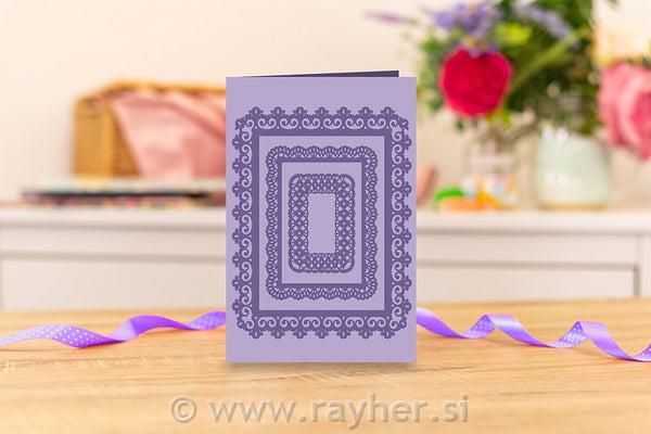 Rezalne šablone Nesting Die - Antique Frames