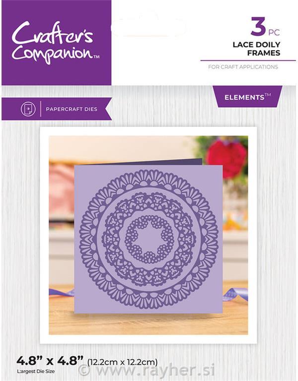 Rezač Nesting Die - Lace Doily Frames
