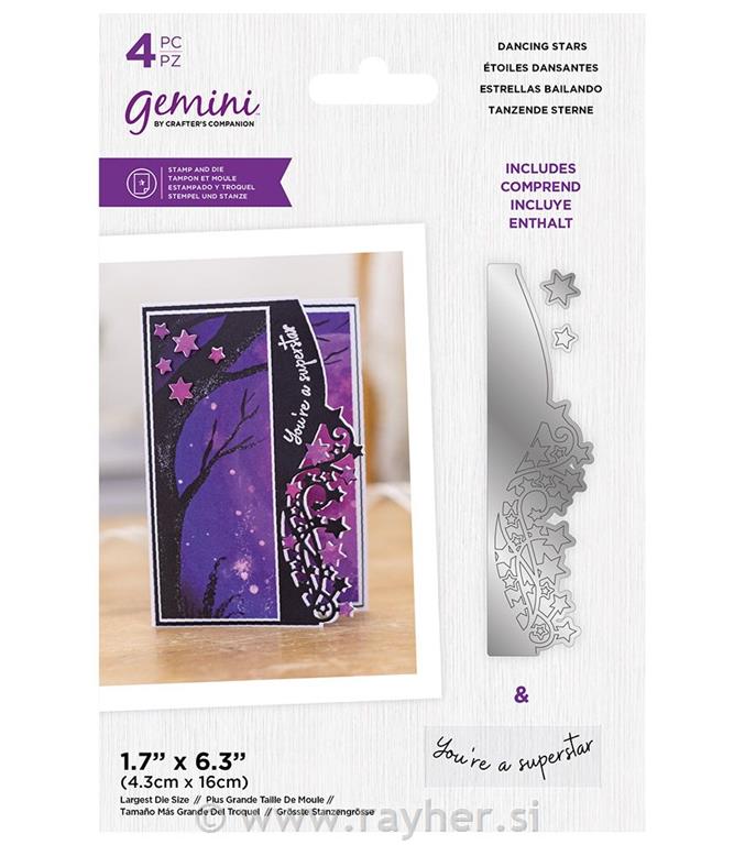 Rezači/pečat Gemini Dancing Stars
