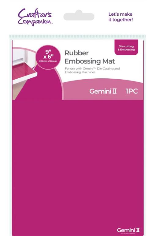 Gemini gumena podloga za utiskivanje A5