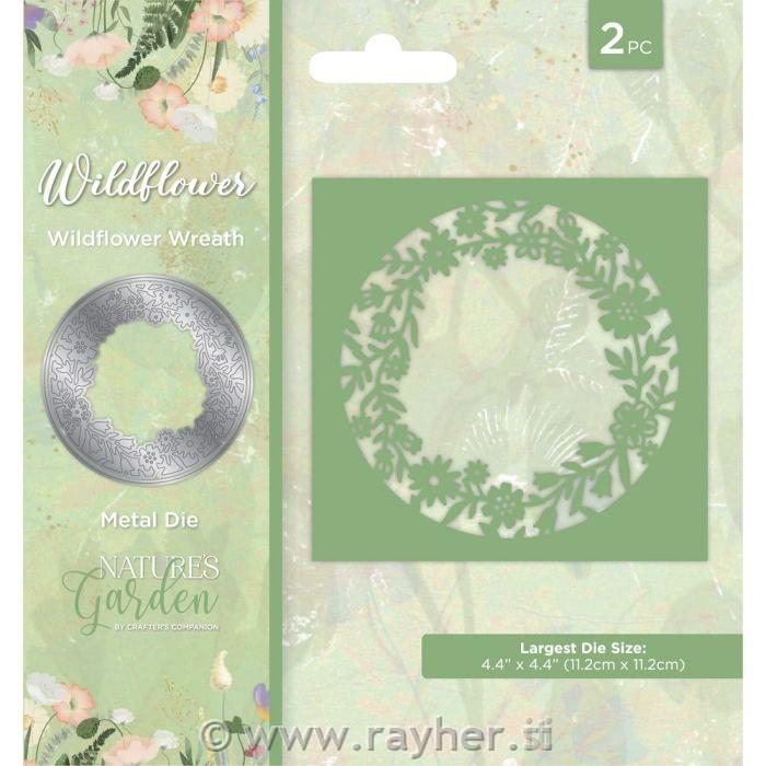 Rezalna šablona Wildflower Wreath