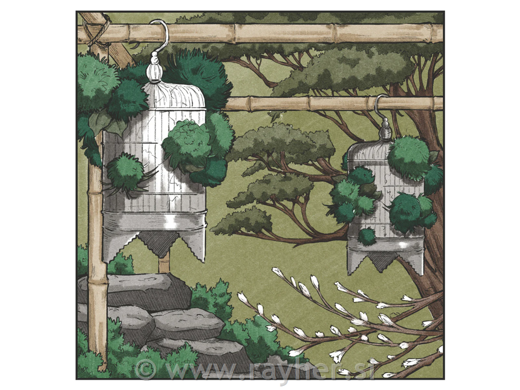 Flomasteri Spectrum Noir Woodland Nature, set 12