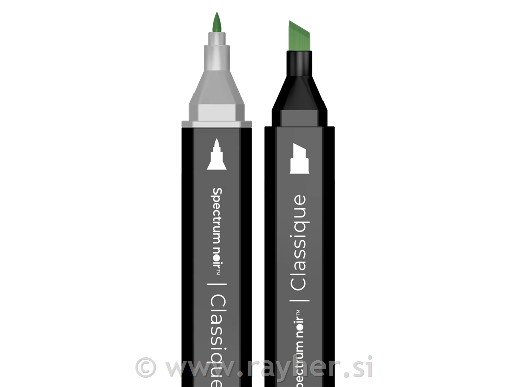 Flomasteri Spectrum Noir Calming Greens, set 6