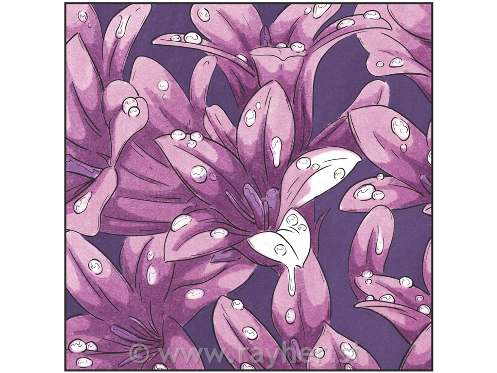 Flomasteri Spectrum Noir Rich Purples, set 6