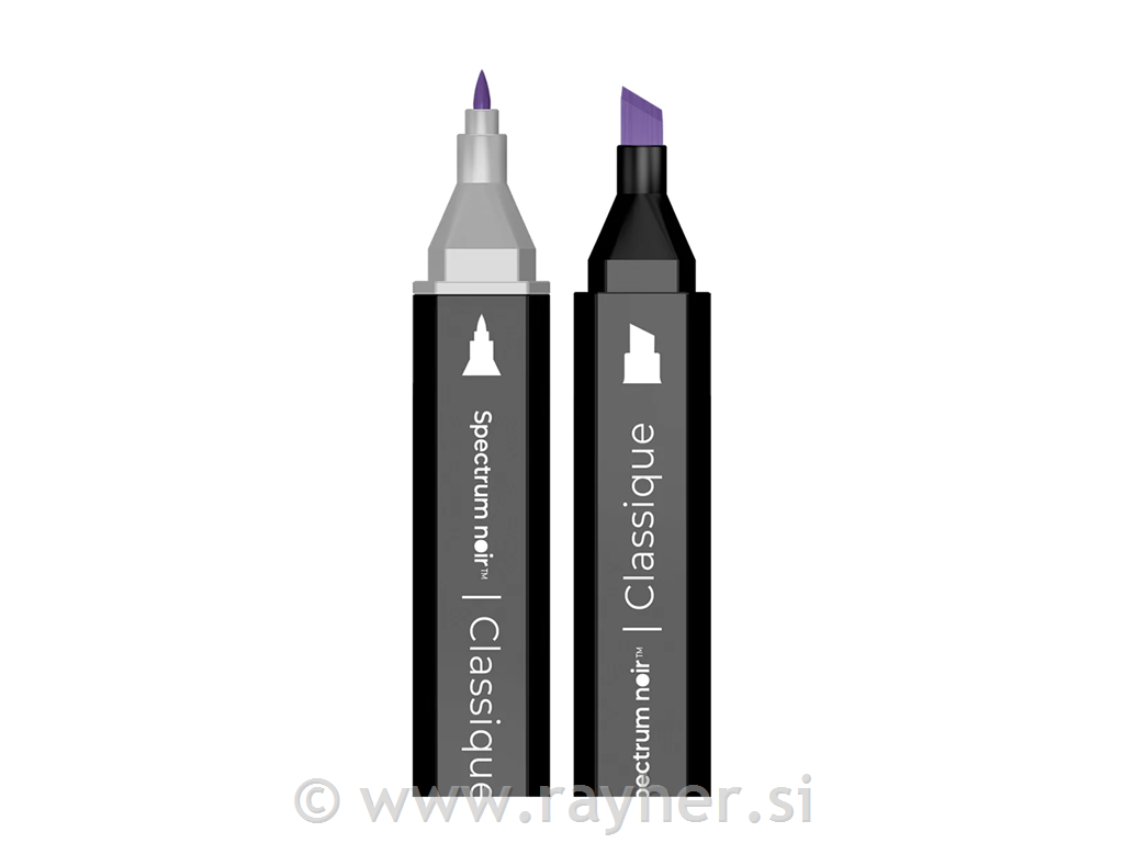 Flomasteri Spectrum Noir Rich Purples, set 6