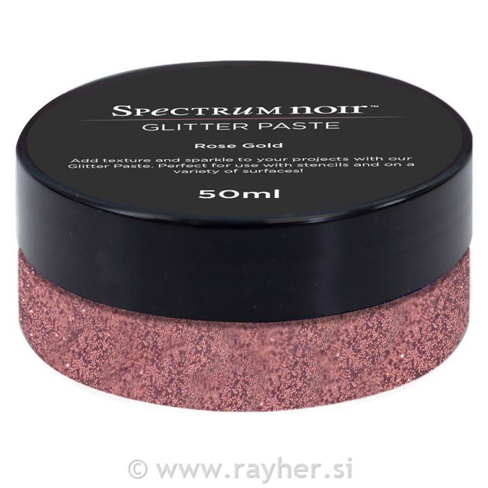 Pasta sa šljokicama 50 ml Rose Gold