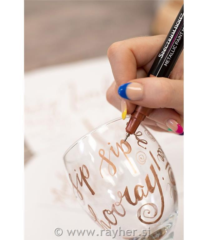 Set flomastrov Metallic Paint Marker - Molten Copper
