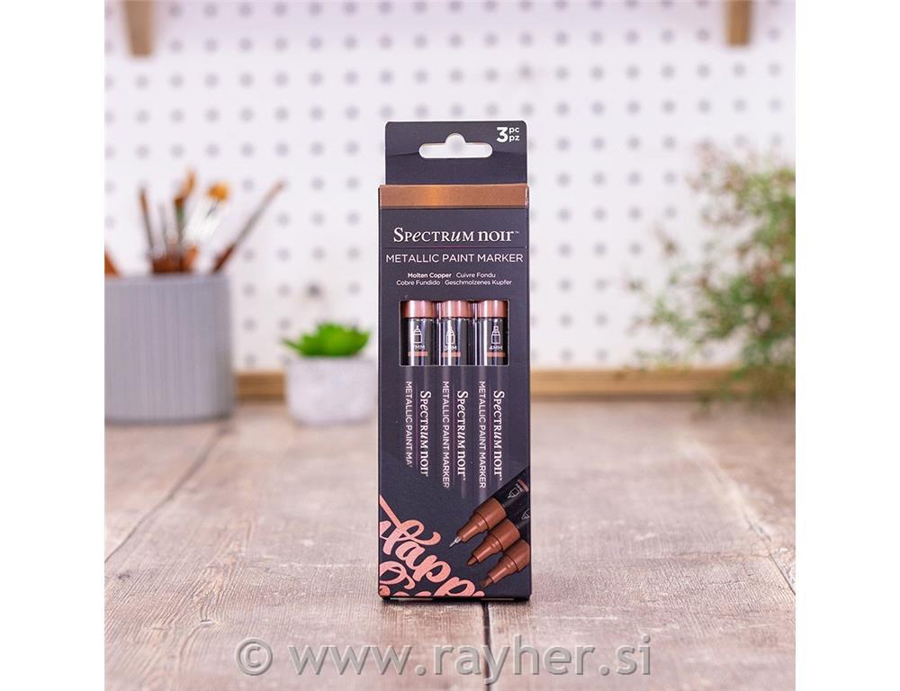 Set flomastrov Metallic Paint Marker - Molten Copper