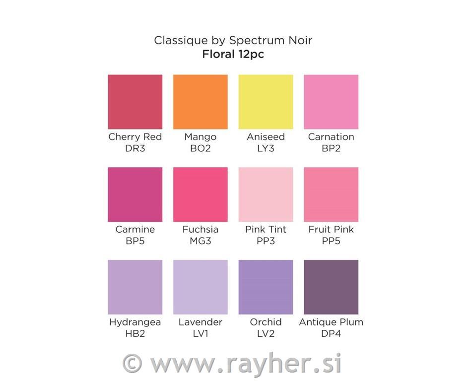 Flomasteri Spectrum Noir , set 12