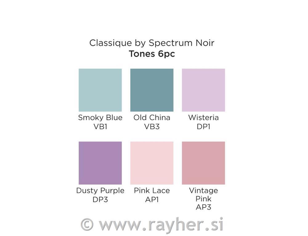 Flomasteri Spectrum Noir , set 6
