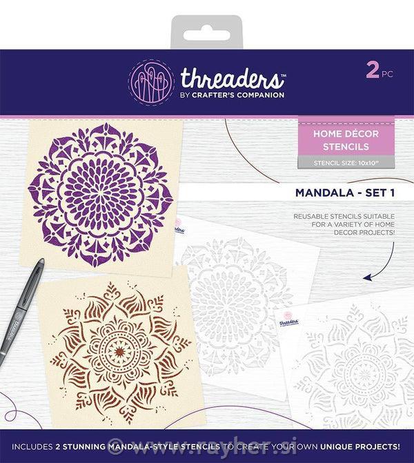 Šablone Mandala 2, set 2