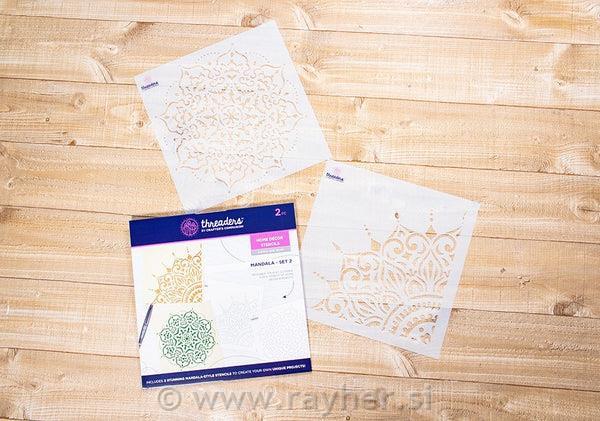 Šablone Mandala 1, set 2