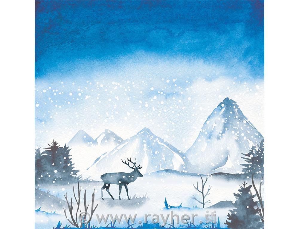 Set papira 30x30 The Reindeer Collection
