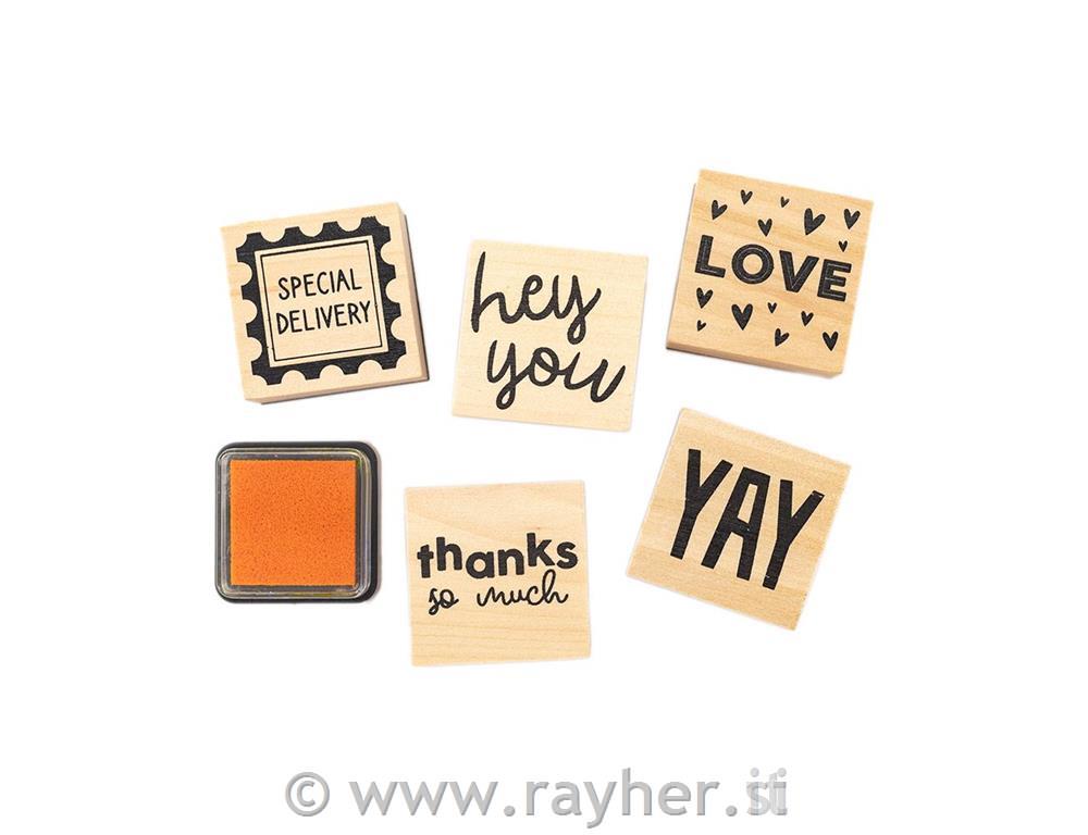Pečati set Sentiments
