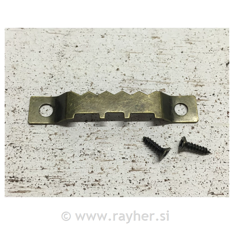 Metalna vješalica 4,5x0,8cm, 10 kom