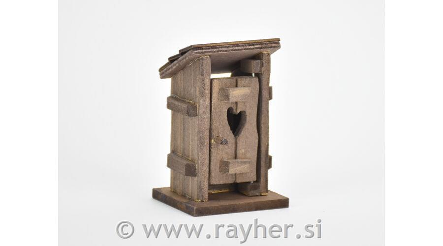 Vrtna kućica, dekor, 8.4cm
