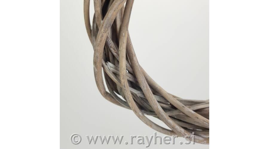 Vijenac od grana, vintage, 20 cm x 6 cm