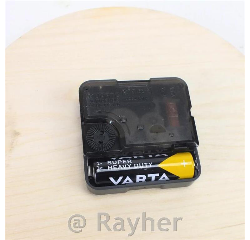 Clock mechanism + hands "Classic bubble"