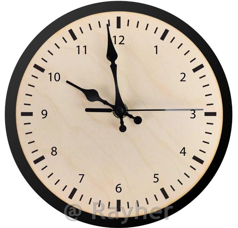 Clock mechanism + hands