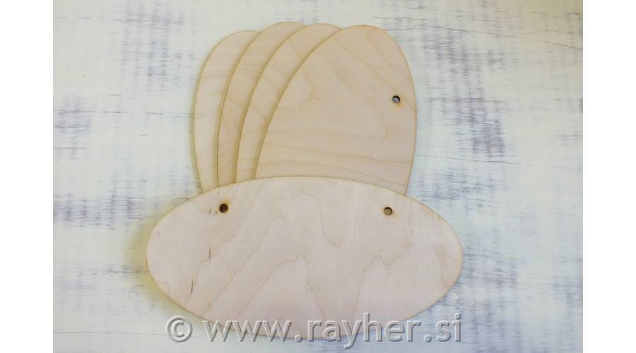 Wooden board 20x10cm