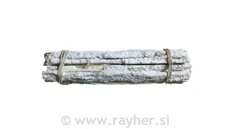 Dekorativna kora drveta, bjeli, 30cm