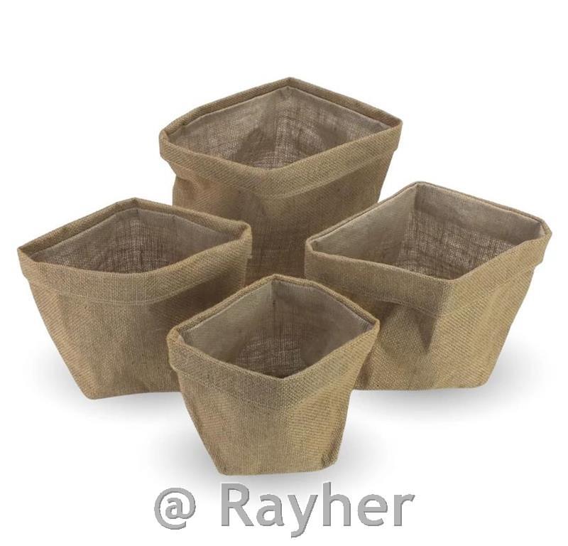 Vrećaste posude za cvijeće, impregnirane, set 4
