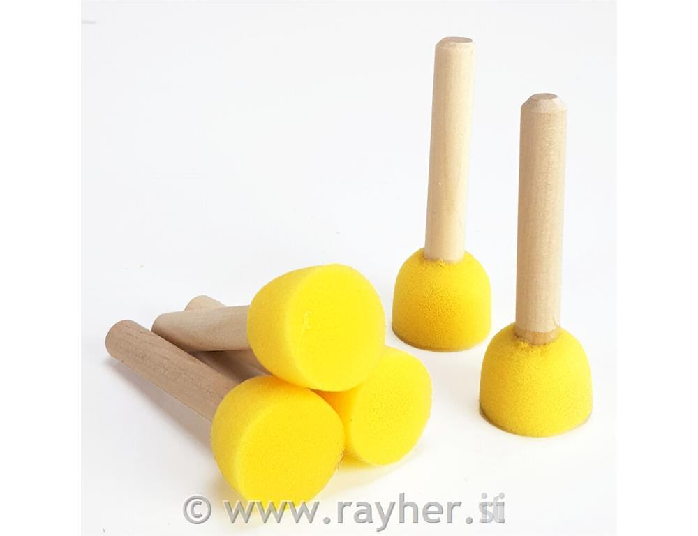 Kistovi spužvice, 3cm, set 5