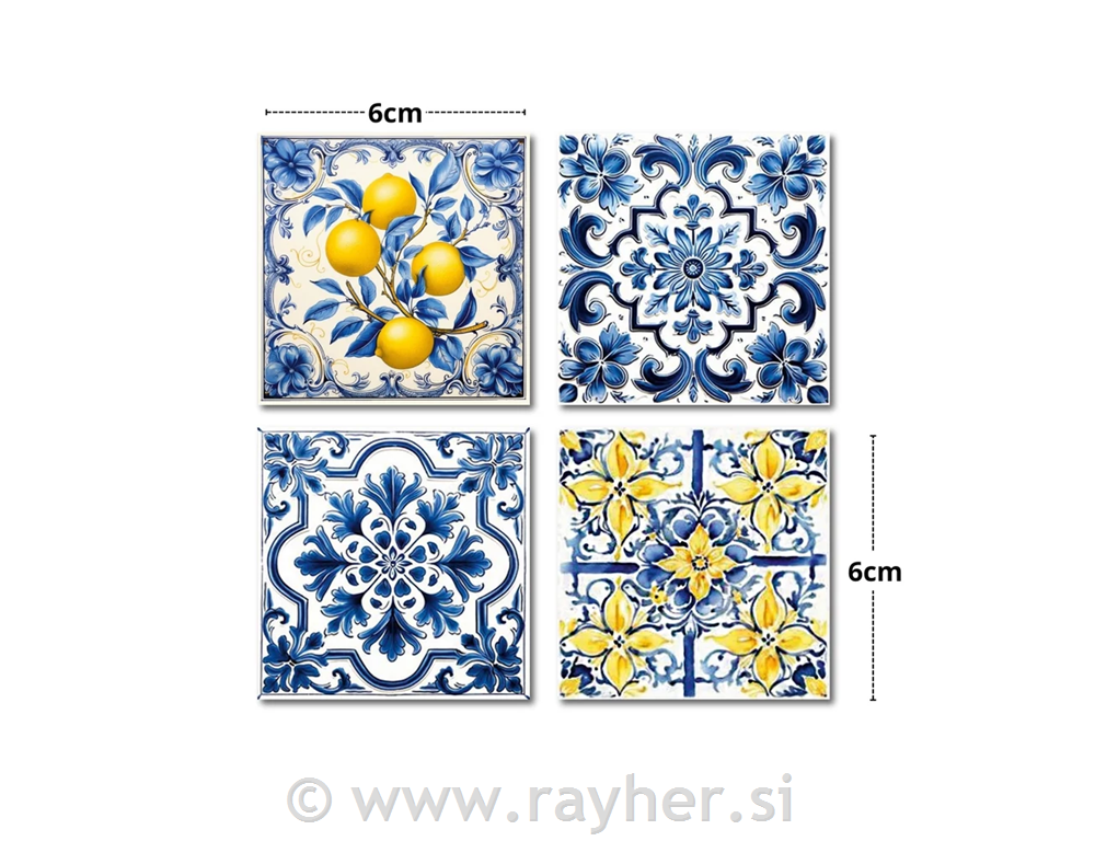 Drveni ukrasi, Mediteran, set 4