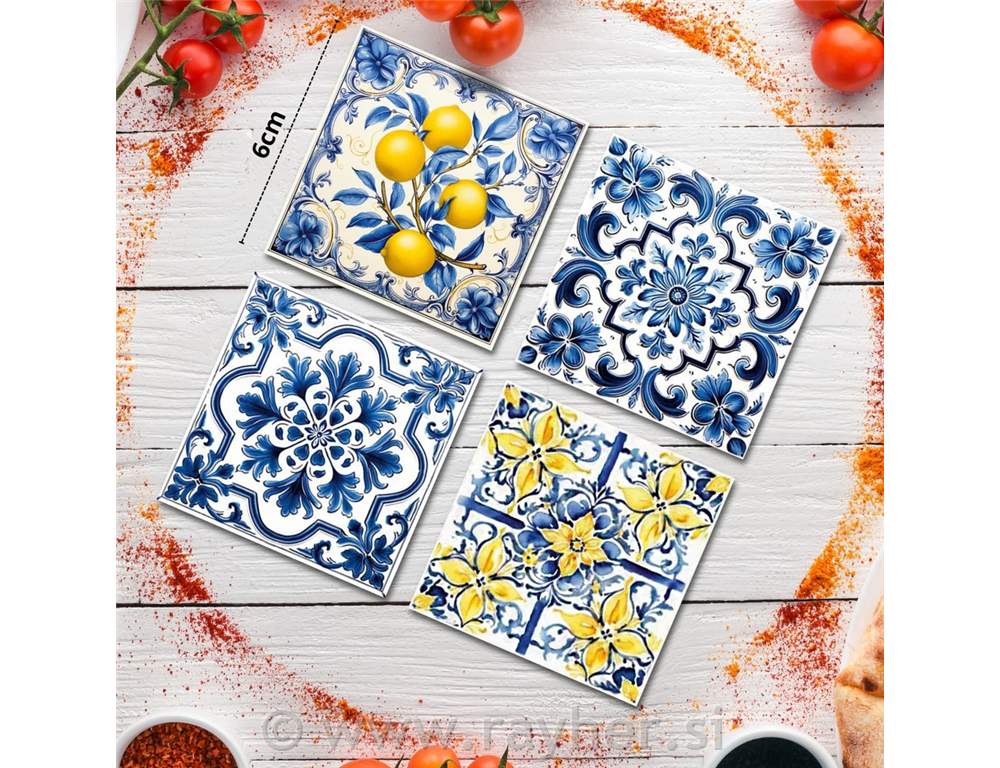 Drveni ukrasi, Mediteran, set 4