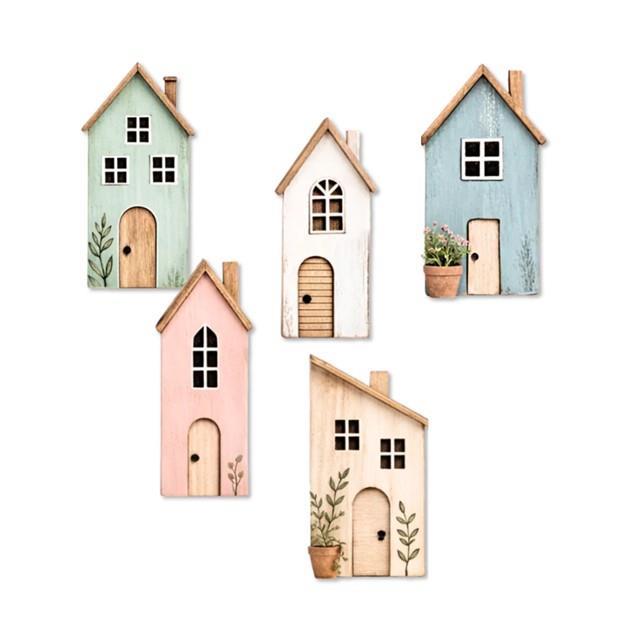 Drveni ukrasi, Kučice, set 5