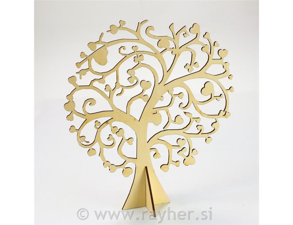 Leseno drevo, 30cm