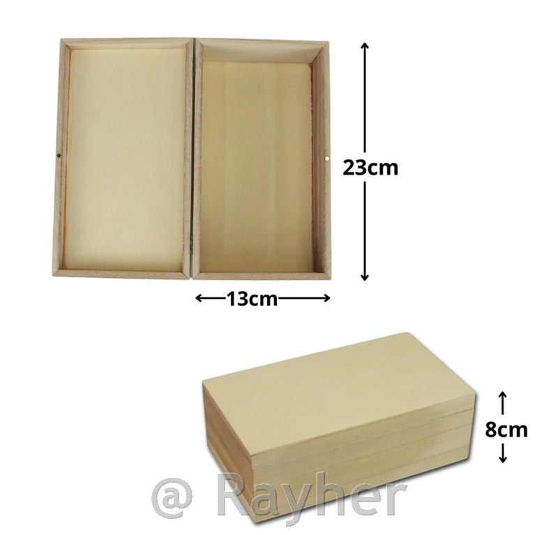 Drvena kutija s magnetskim zatvaranjem