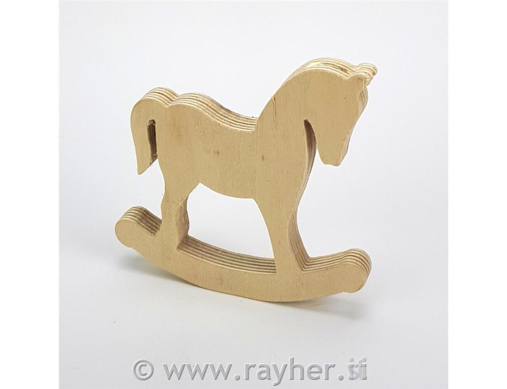 Leseni konjiček, 15cm