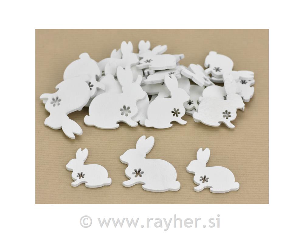 Wooden item 8cm, set 12
